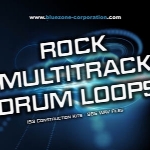 لوپ درام راکBluezone Rock Drum loop