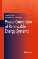 تبدیل انرژی سیستم انرژی های تجدید پذیرPower Conversion of Renewable Energy Systems