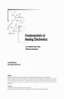 اصول الکترونیک آنالوگFundamentals of Analog Electronics