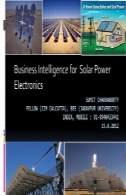 [ ارائه ] هوش کسب و کار برای خورشیدی برق الکترونیک[Presentation] Business Intelligence for Solar Power Electronics