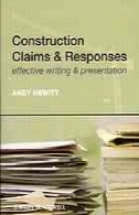 ساخت و ساز ادعا از u0026 amp؛ پاسخ: نوشتن موثر از u0026 amp؛ ارائهConstruction claims & responses : effective writing & presentation