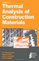 راهنمای تجزیه و تحلیل حرارتی مصالح و مواد ساختمانیHandbook of Thermal Analysis of Construction Materials
