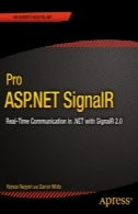 نرم افزار ASP.NET SignalR را در زمان واقعی ارتباط در دات نت با SignalR به 2.1Pro ASP.NET SignalR Real-Time Communication in .NET with SignalR 2.1