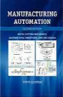 اتوماسیون تولید : مکانیک برش فلز، ارتعاشات ماشین ابزار، و طراحی CNCManufacturing automation : metal cutting mechanics, machine tool vibrations, and CNC design