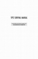 SPSS بقا دستی : یک راهنمای گام به گام به تجزیه و تحلیل داده ها با استفاده از نرم افزار SPSS برای ویندوز ( نسخه 15SPSS Survival Manual: A Step by Step Guide to Data Analysis Using SPSS for Windows (Version 15