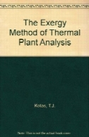 روش اکسرژی تحلیل نیروگاه حرارتیThe Exergy Method of Thermal Plant Analysis
