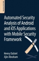 تجزیه و تحلیل خودکار امنیتی از اندیشه و من: برنامه های کاربردی سیستم عامل با چارچوب امنیت موبایلAutomated Security Analysis of Android and i: OS Applications with Mobile Security Framework