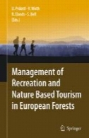 مدیریت گردشگری بر اساس تعطیلات و طبیعت در جنگل اروپاManagement of Recreation and Nature Based Tourism in European Forests