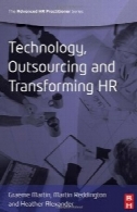 فناوری، برون سپاری از u0026 amp؛ تبدیل HRTechnology, Outsourcing & Transforming HR