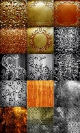 مجموعه 15 تکسچر فلز ShutterstockShutterstock Metal Textures