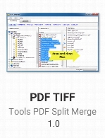 PDF TIFF Tools PDF Split Merge v1.0