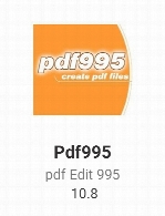 Pdf995 pdfEdit995 v10.8