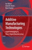 ساخت افزودنی فن آوری: نمونه سازی سریع به ساخت مستقیم دیجیتالAdditive Manufacturing Technologies: Rapid Prototyping to Direct Digital Manufacturing