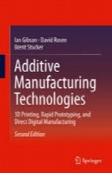 ساخت افزودنی فن آوری: 3D چاپ ، نمونه سازی سریع و مستقیم تولید دیجیتالAdditive Manufacturing Technologies: 3D Printing, Rapid Prototyping, and Direct Digital Manufacturing