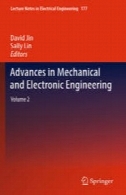پیشرفت در مهندسی مکانیک و الکترونیک: دوره 2Advances in Mechanical and Electronic Engineering: Volume 2