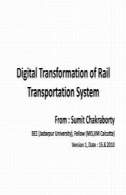 دگرگونی های دیجیتال از سیستم حمل و نقل ریلیDigital Transformation of Rail Transportation System