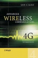 ارتباطات بی سیم پیشرفته: فن آوری 4GAdvanced wireless communications : 4G technologies