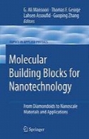 بلوک های ساختمان مولکولی برای فناوری نانو : از الماسواره به مواد در مقیاس نانو و برنامه های کاربردیMolecular building blocks for nanotechnology : from diamondoids to nanoscale materials and applications