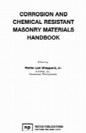 خوردگی و مقاوم در برابر مواد شیمیایی ساختمانی کتابCorrosion and chemical resistant masonry materials handbook