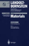 متالورژی پودر داده. نسوز، سخت و مواد بین فلزیPowder Metallurgy Data. Refractory, Hard and Intermetallic Materials
