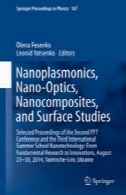 Nanoplasmonics اپتیکی نانو پودرها، نانو کامپوزیت ها و مطالعات سطحی: انتخاب مجموعه مقالات دومین کنفرانس FP7 و سومین مدرسه تابستانی بین المللی فناوری نانو: از اساسی به نوآوری، اوت 23 30-2014 Yaremche Lviv اوکراین پژوهشNanoplasmonics, Nano-Optics, Nanocomposites, and Surface Studies: Selected Proceedings of the Second FP7 Conference and the Third International Summer School Nanotechnology: From Fundamental Research to Innovations, August 23-30, 2014, Yaremche-Lviv, Ukrai