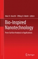 بیو الهام فناوری نانو : از تجزیه و تحلیل سطح به نرم افزارBio-Inspired Nanotechnology: From Surface Analysis to Applications