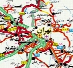 نقشه ایران به صورت پی دی اف