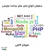 معرفی انواع زبان های برنامه نویسی