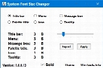 System Font Size Changer 1.2.0.25