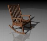‘Annie’ Wooden Rocking Chair