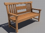 Wooden Bench