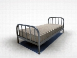 Simple Metal Bed