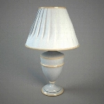 Ancient Porcelain Table Lamp