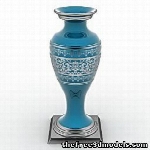 Vase (Blue)