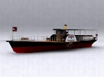 Small Transport Ship Model