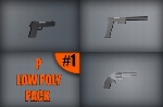 Pistol Low Poly Pack #1