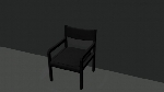 Old Black Chair