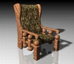 ‘Stokvel’ Wooden Armchair