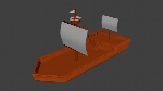 Lowpoly Ship