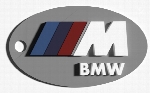 BMW M Badge Keychain
