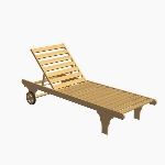 Wooden Lawn Chair V2