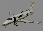 Lowpoly Private Jet Plane