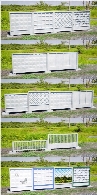 Modular Concrete Fence Panels