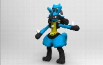 Lucario And Riolu Brothers