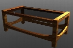 3D Wooden Table