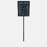 Speed Limit Sign 70MPH