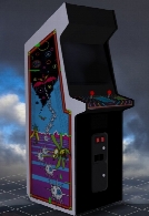 Black Widow Upright Arcade Machine