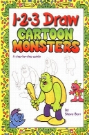 1-2-3 قرعه کشی کارتون هیولا: راهنمای گام به گام1-2-3 draw cartoon monsters: a step-by-step guide