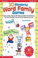 30 بازی های فوق العاده خانواده (خانواده کلمه)30 Wonderful Word Family Games (Word Family)