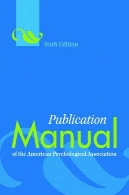 دستنامه انتشارات انجمن روانشناسی آمریکا ، ویرایش ششمPublication Manual of the American Psychological Association, Sixth Edition